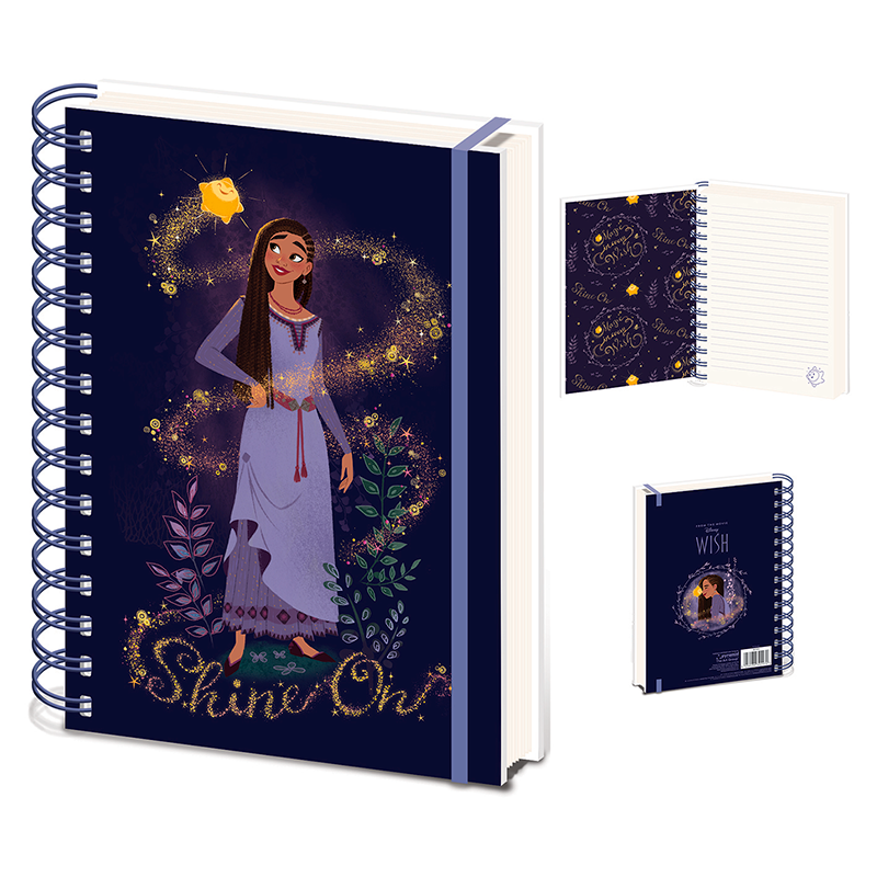 Disney Wish A5 notebook Nerdscape