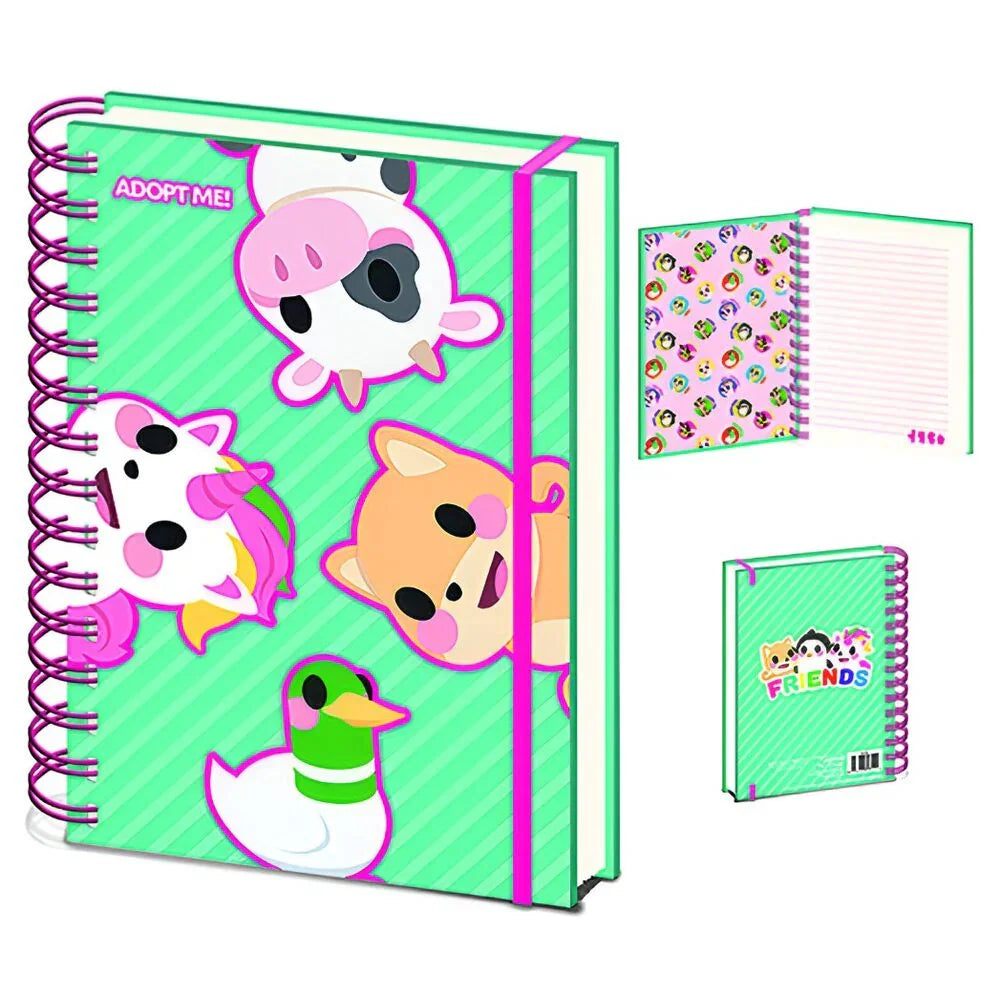 Adopt Me! A5 notebook Nerdscape