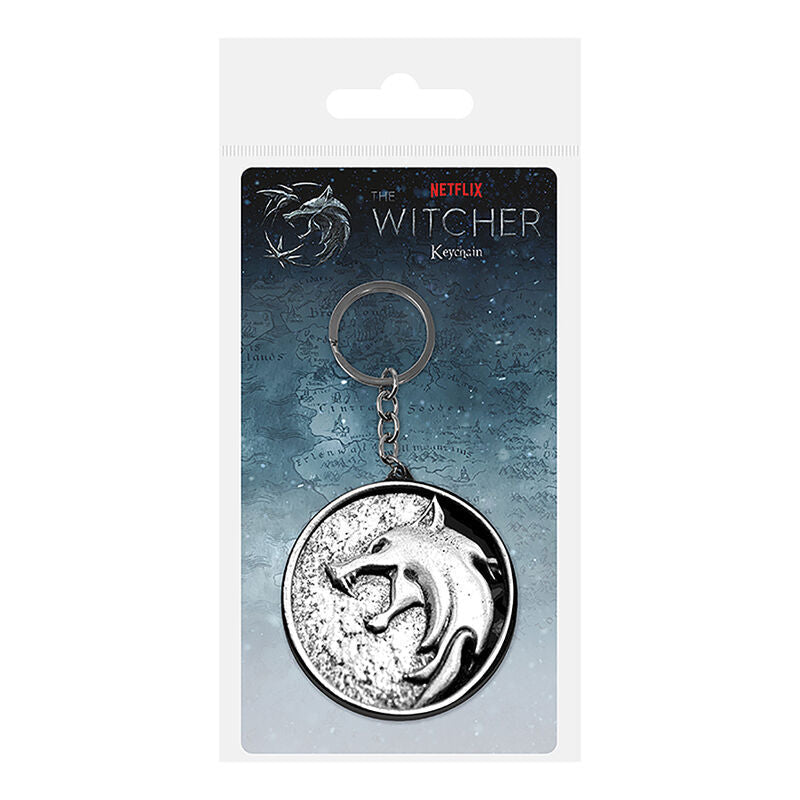 The Witcher The Wolf keychain 6cm Nerdscape