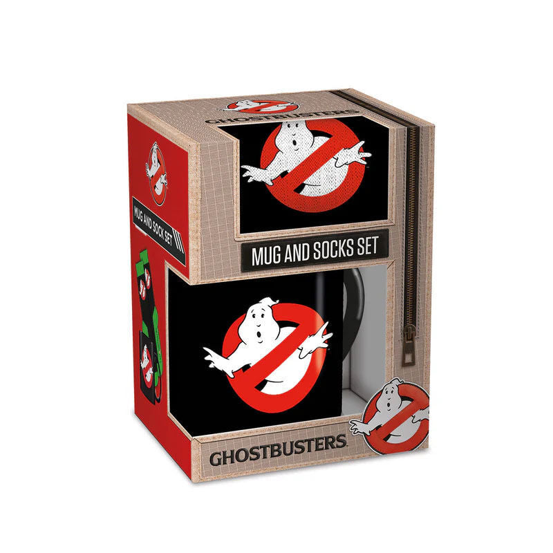 Ensemble tasse et chaussettes Ghostbusters