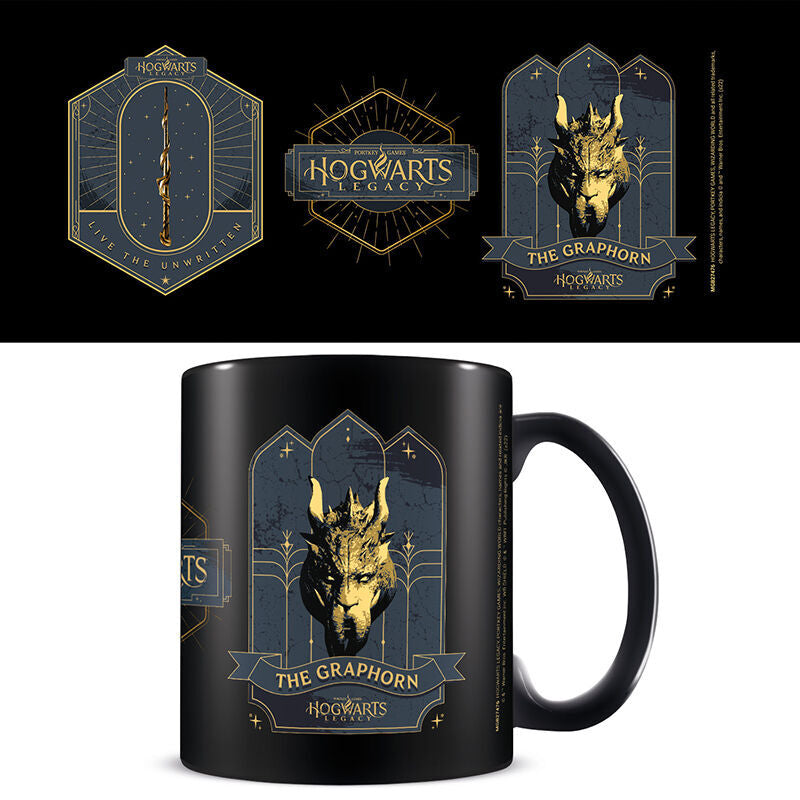 Harry Potter The Graphorn and Black Wand mug 315ml