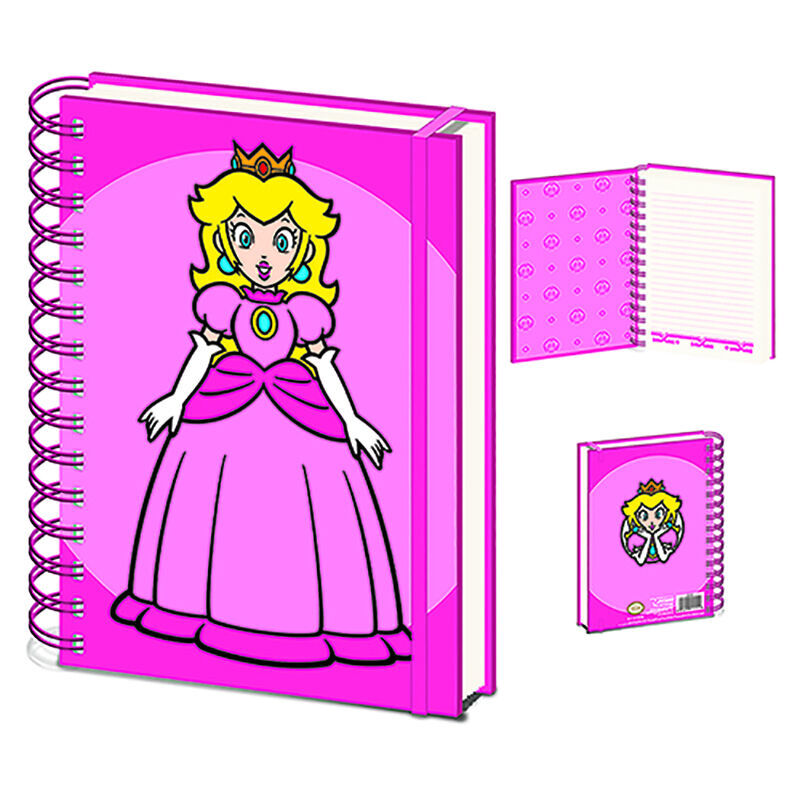 Carnet A5 Super Mario Bros Peach