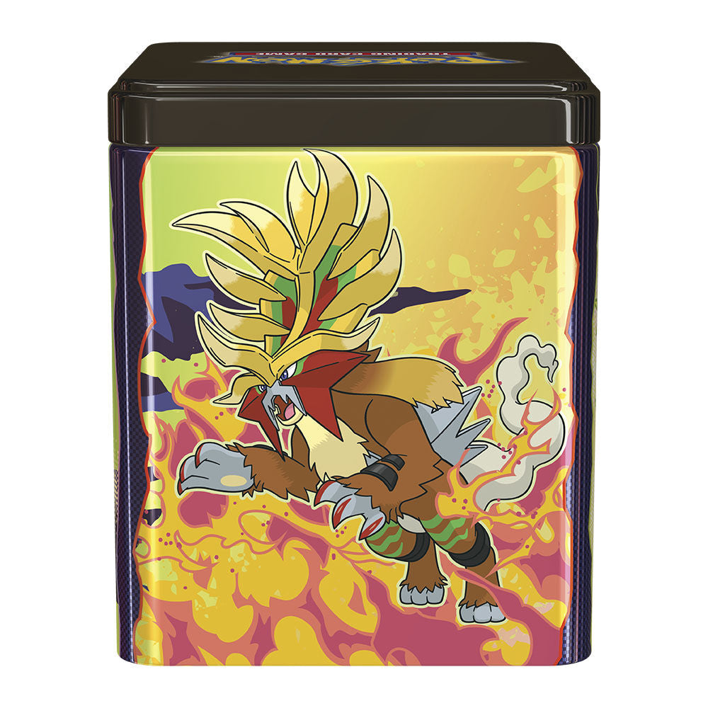 Jeu de cartes à collectionner Pokémon en boîte métallique espagnole