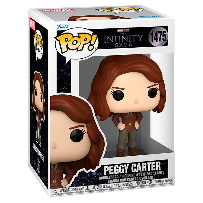 POP figure Marvel Infinity Saga Peggy Carter - Nerdscape