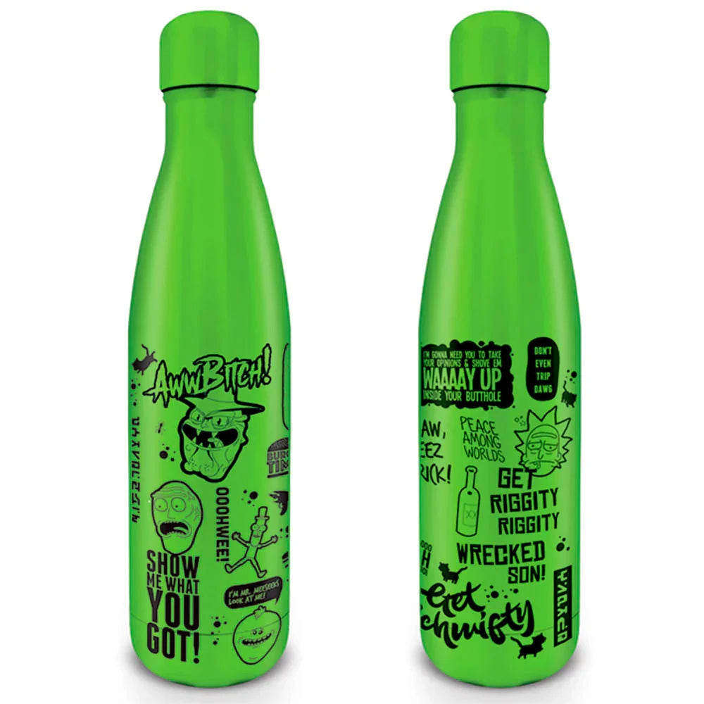 Rick & Morty Stainless steel bottle 500ml Nerdscape