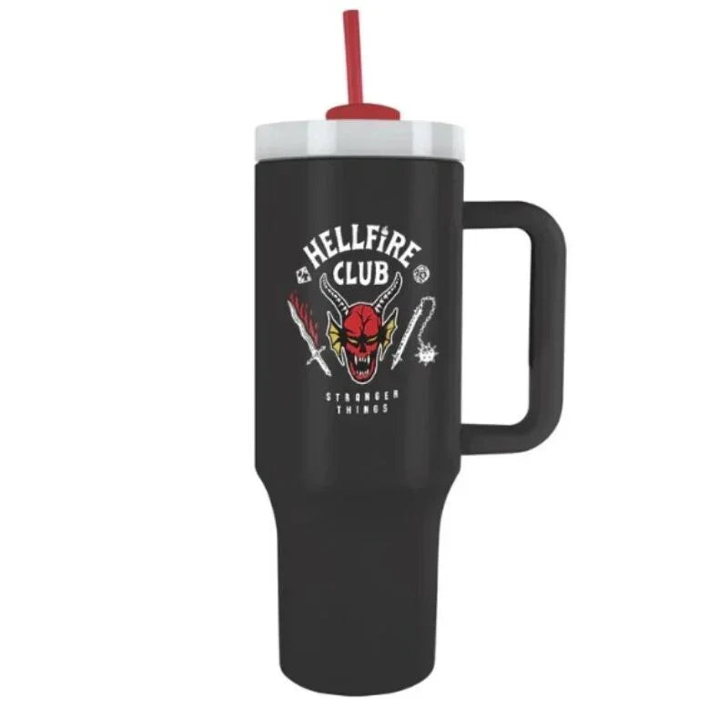 Stranger Things Hellfire Club thermos tumbler 1,2l Nerdscape