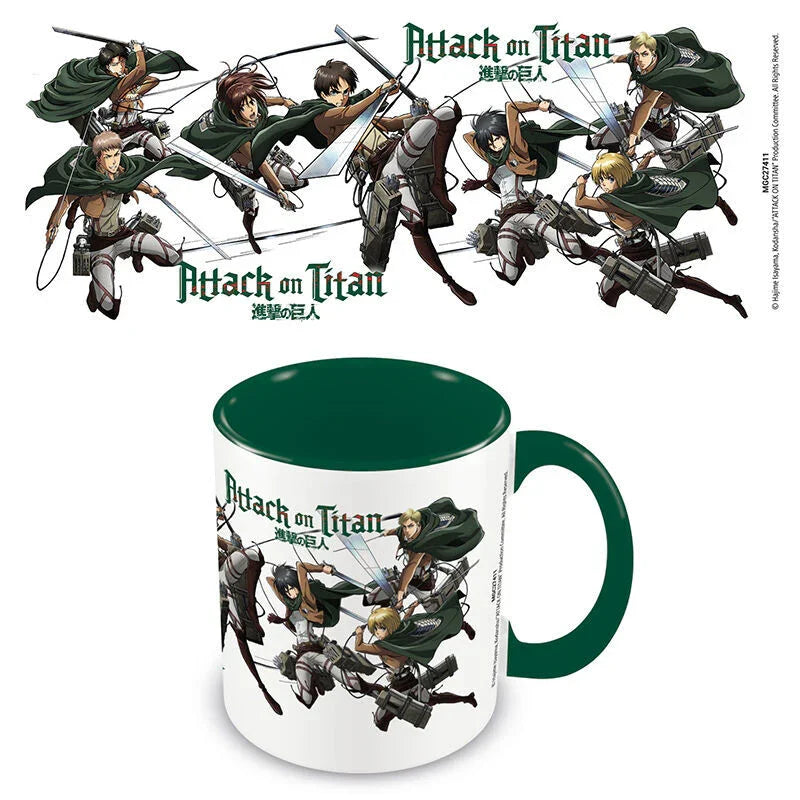 Attack on Titan Characters mug 315ml Nerdscape