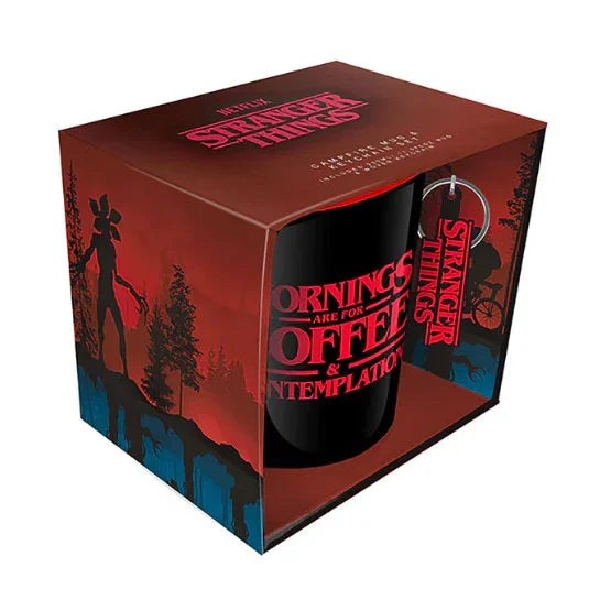 Stranger Things mug + keychain Nerdscape