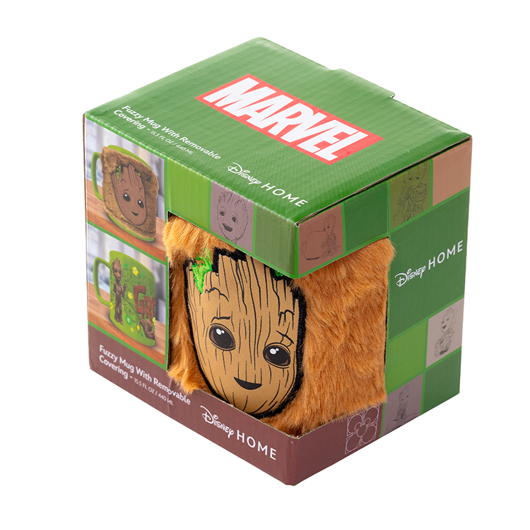 Marvel Guardians of the Galaxy Groot Mug with teddy bear cover 440ml Nerdscape