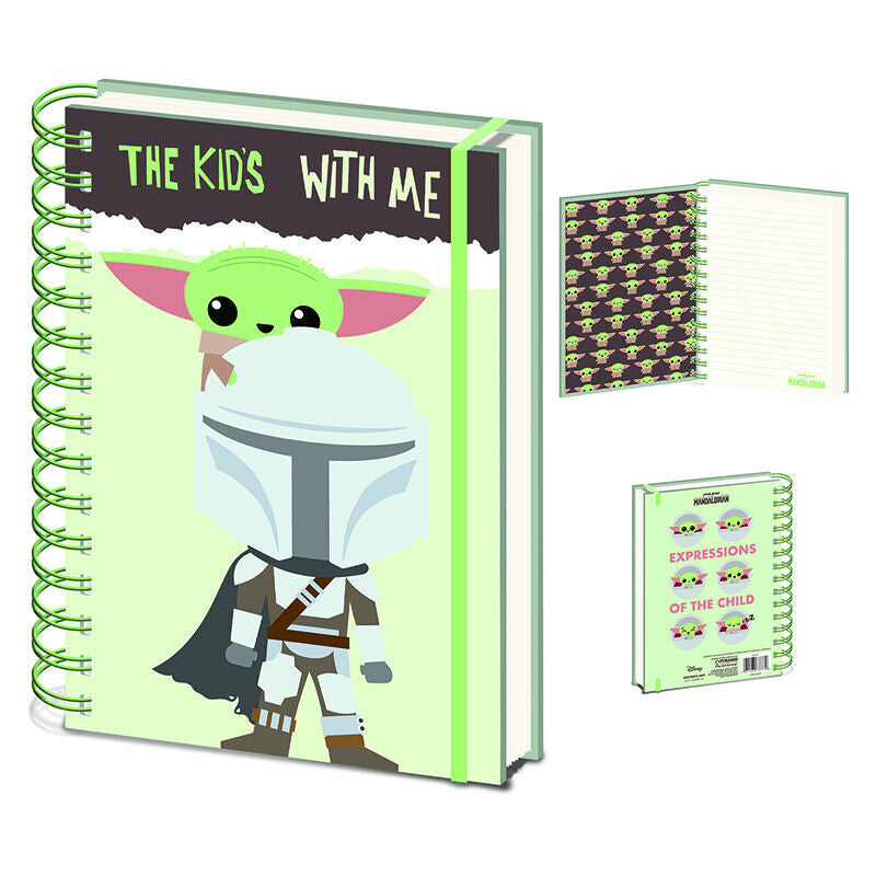 Star Wars The Mandalorian A5 notebook