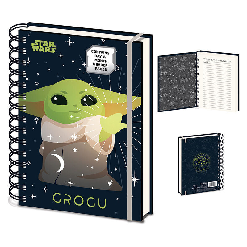 Star Wars Grogu A5 notebook