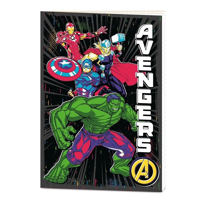 Marvel Avengers A5 workbooks