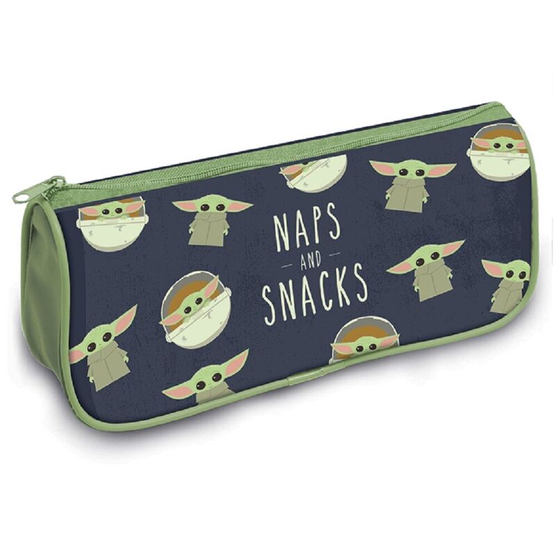 Star Wars Mandalorian Naps And Snacks pencil case
