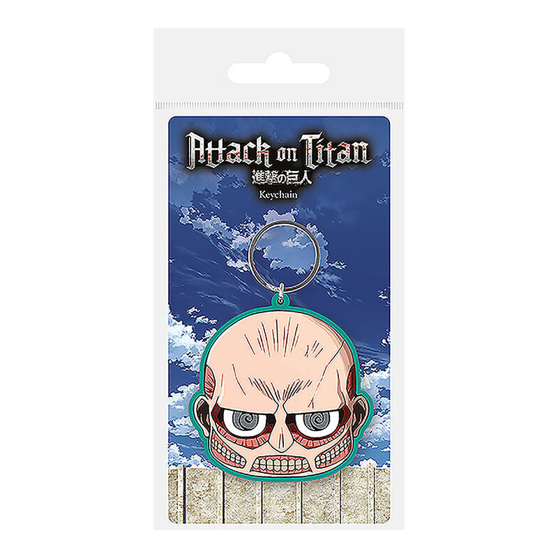 Attack on Titan Titan Colossal keychain 6cm