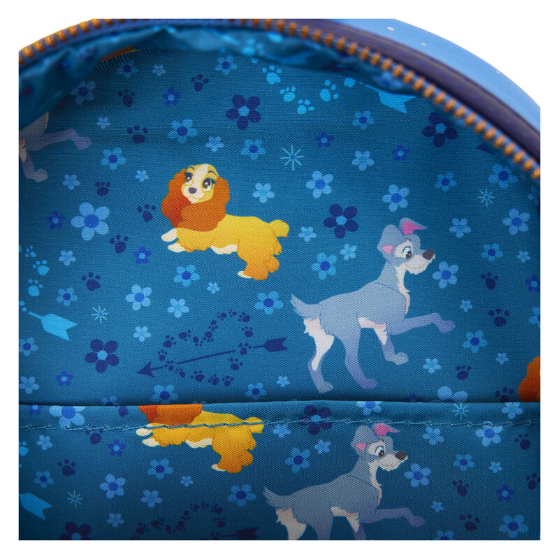 Loungefly Disney The Lady and the Tramp 70th Anniversary backpack 26cm