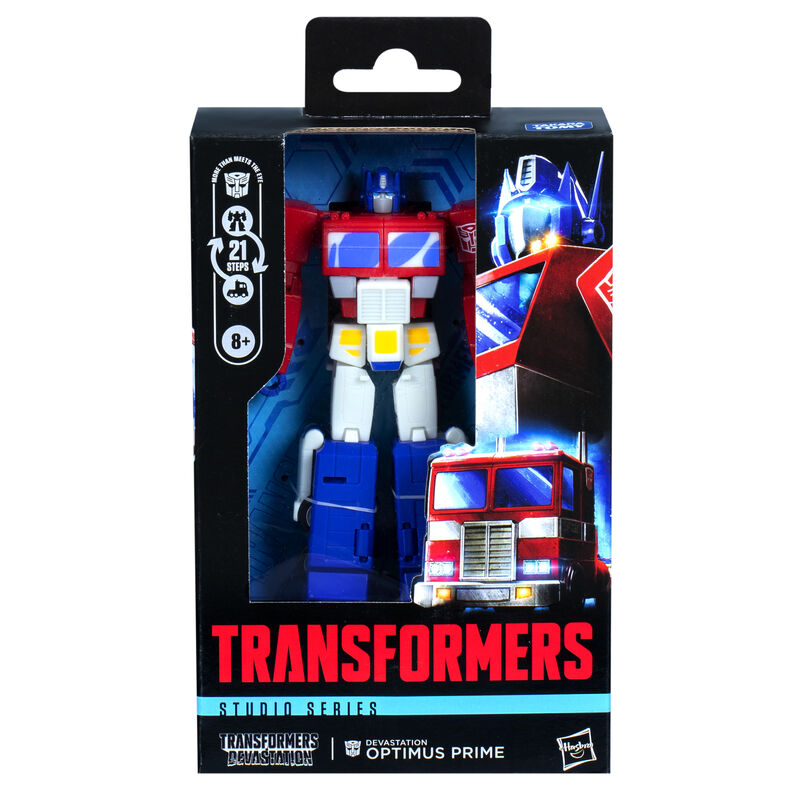 Figurine Optimus Prime de la série Studio Transformers Devastation, 11 cm