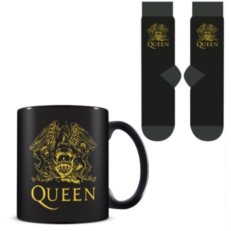Ensemble tasse et chaussettes Queen