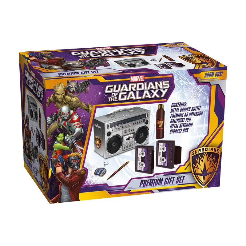 Marvel Guardians of the Galaxy Radiocassette stationari set Nerdscape