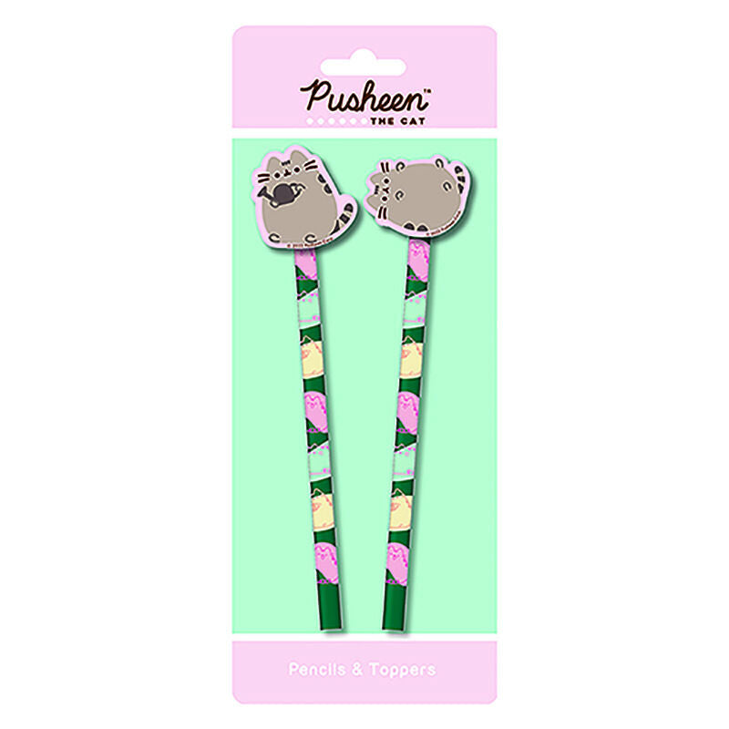 Pusheen pack 2 pencils with eraser