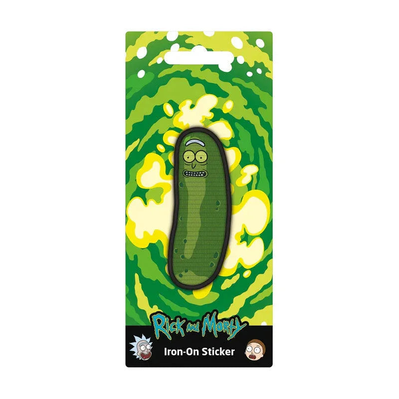 Rick & Morty Pickle Embroidery sticker Nerdscape