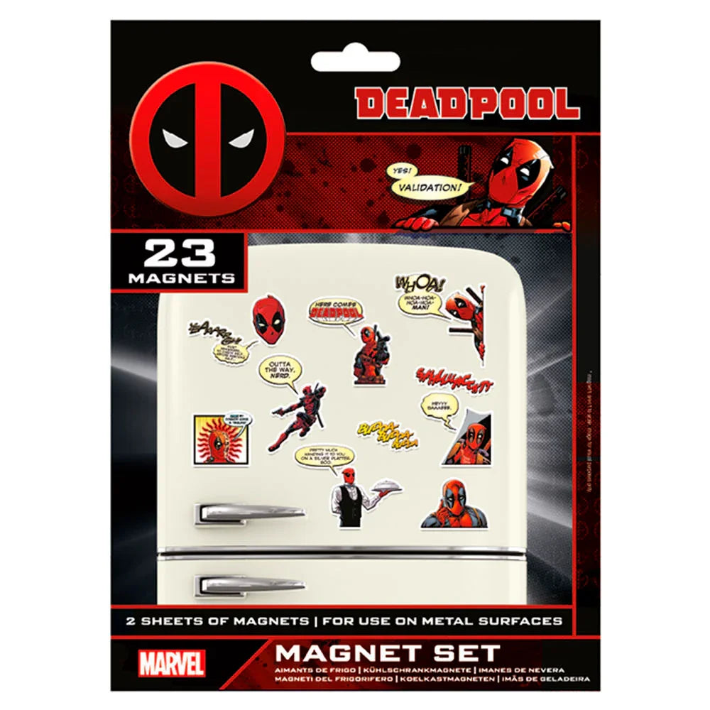 Marvel Deadpool Magnet set Nerdscape