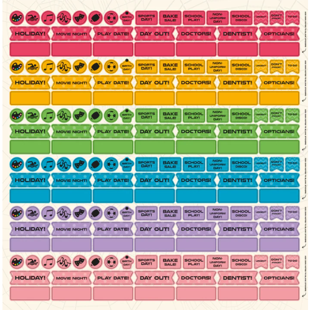 Calendrier de planification familiale Marvel Spiderman