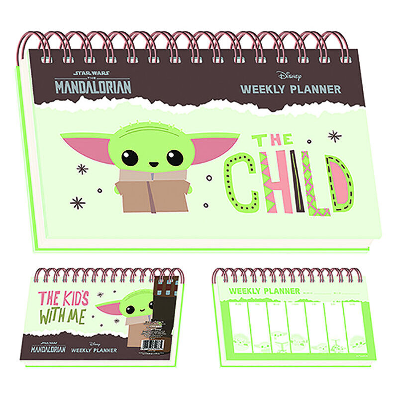 Star Wars Mandalorian Yoda the Child A5 weekly planner