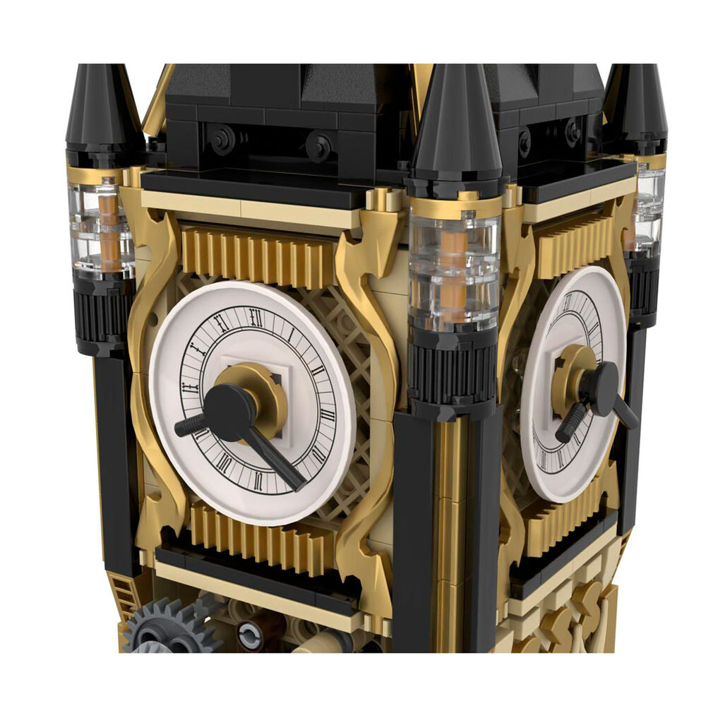 Kit de construction de tour d'horloge Steampunk pour parc (2424 pièces)