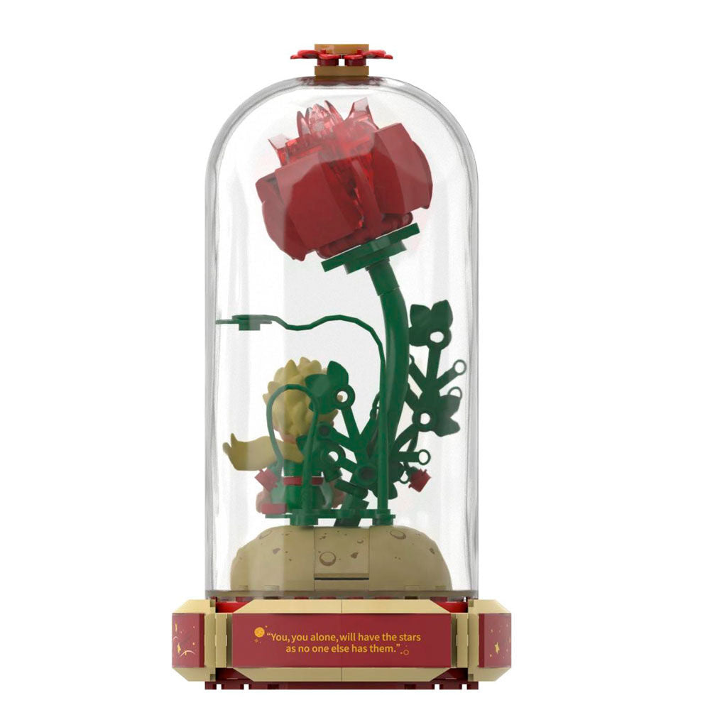Le Petit Prince : La Rose Unique - Kit de Construction 200 pièces