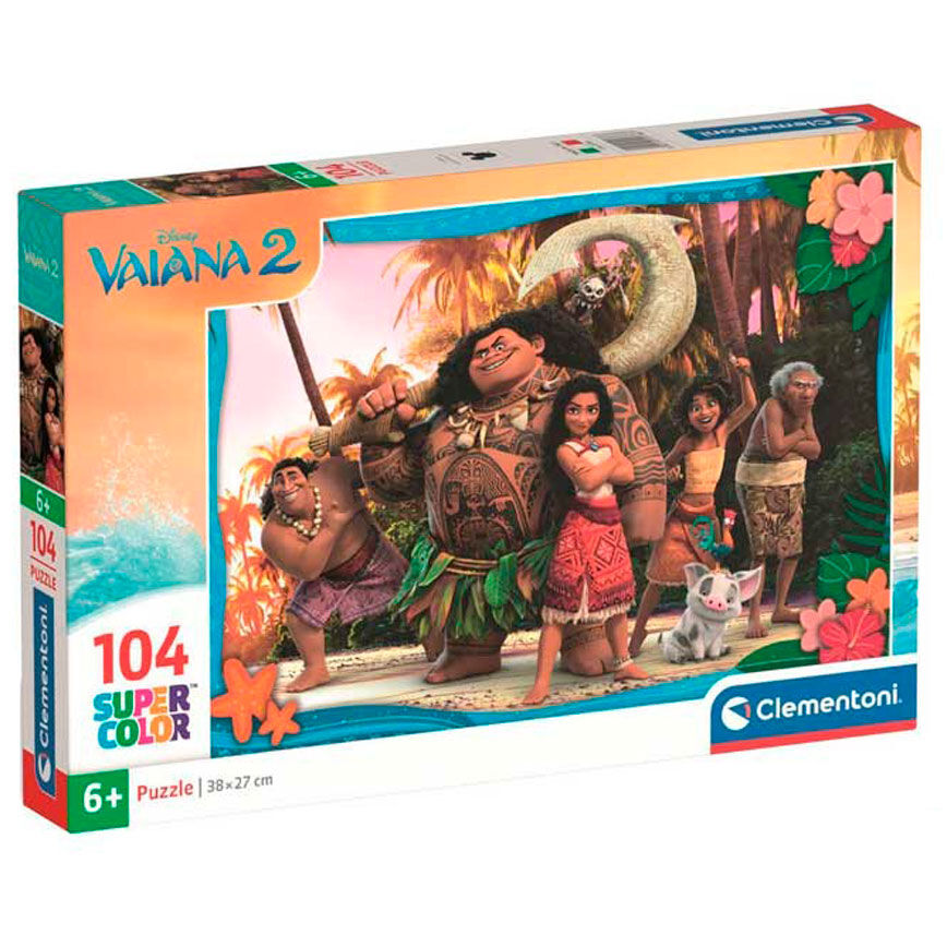 Disney Vaiana Moana 2 puzzle 104pcs