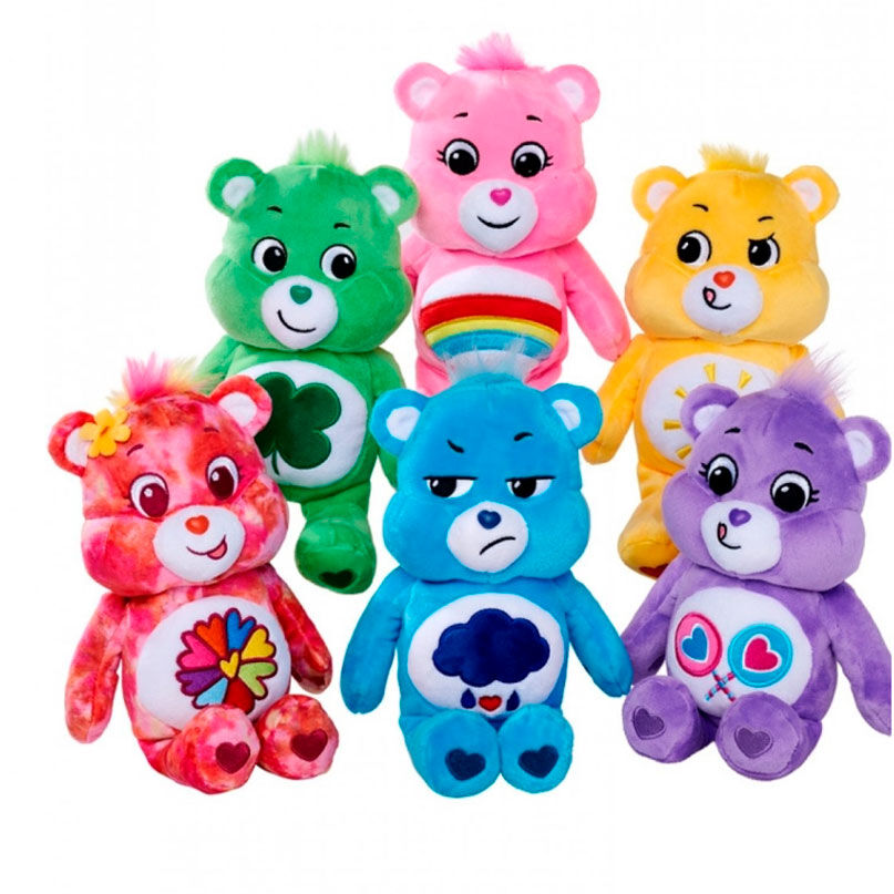 Peluche Bisounours assortie de 23 cm