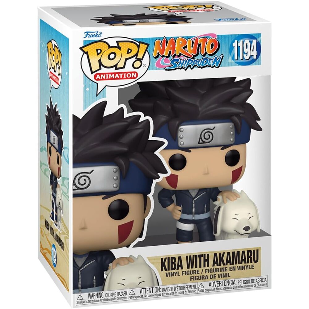 POP figure Naruto Shippuden Kiba with Akamaru - Nerdscape