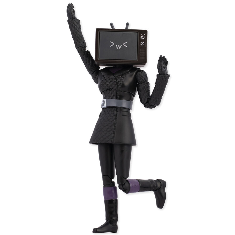 Nerdscape Skibidi Toilet Cameraman Deluxe Figura da Collezione Articolata 16cm