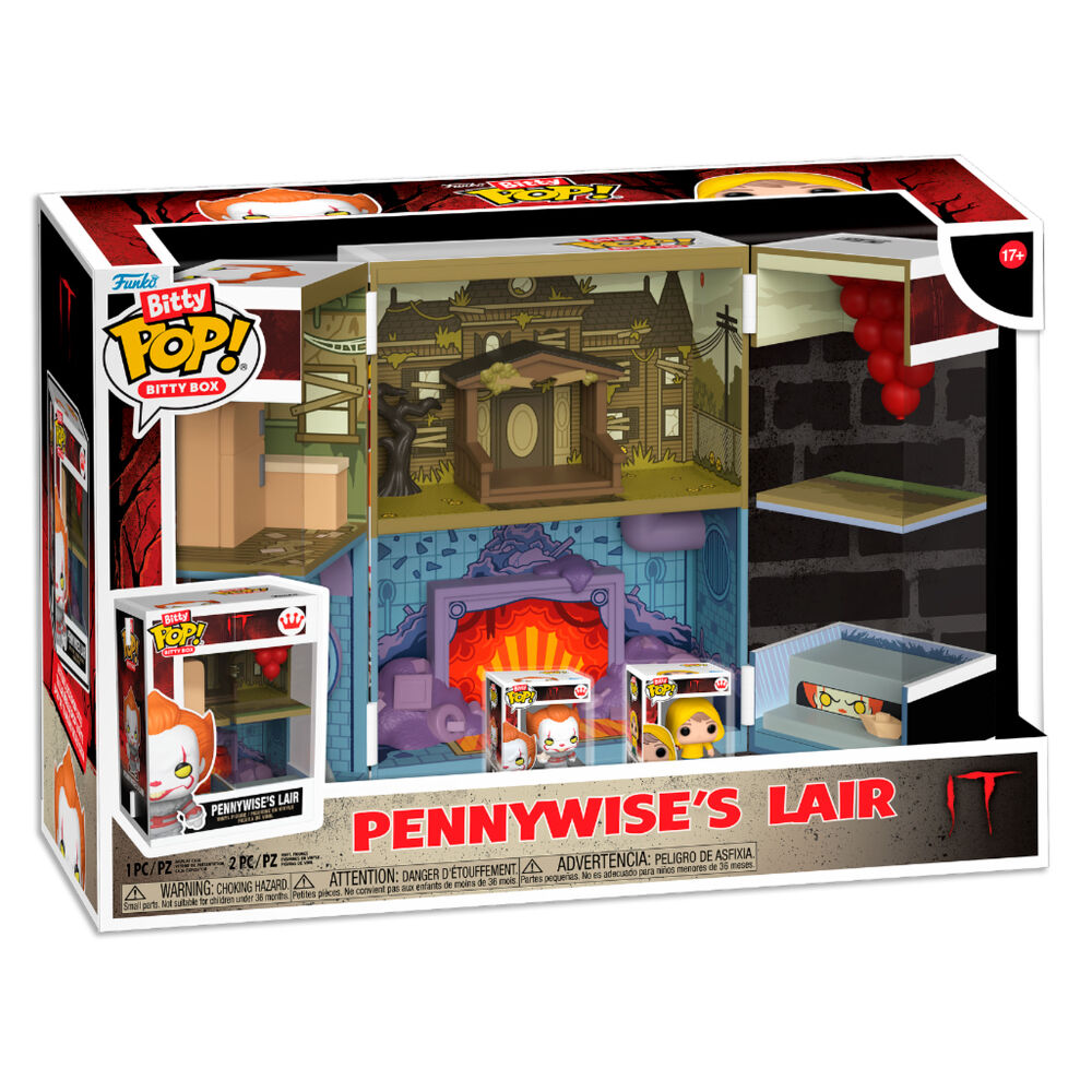 Figurines Bitty POP Boxes Ça : Le Repaire de Pennywise