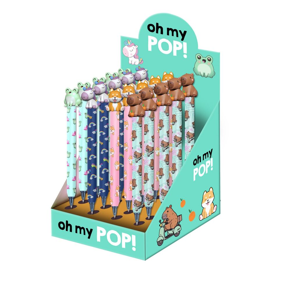 Oh My Pop! Stylo gel effaçable assorti