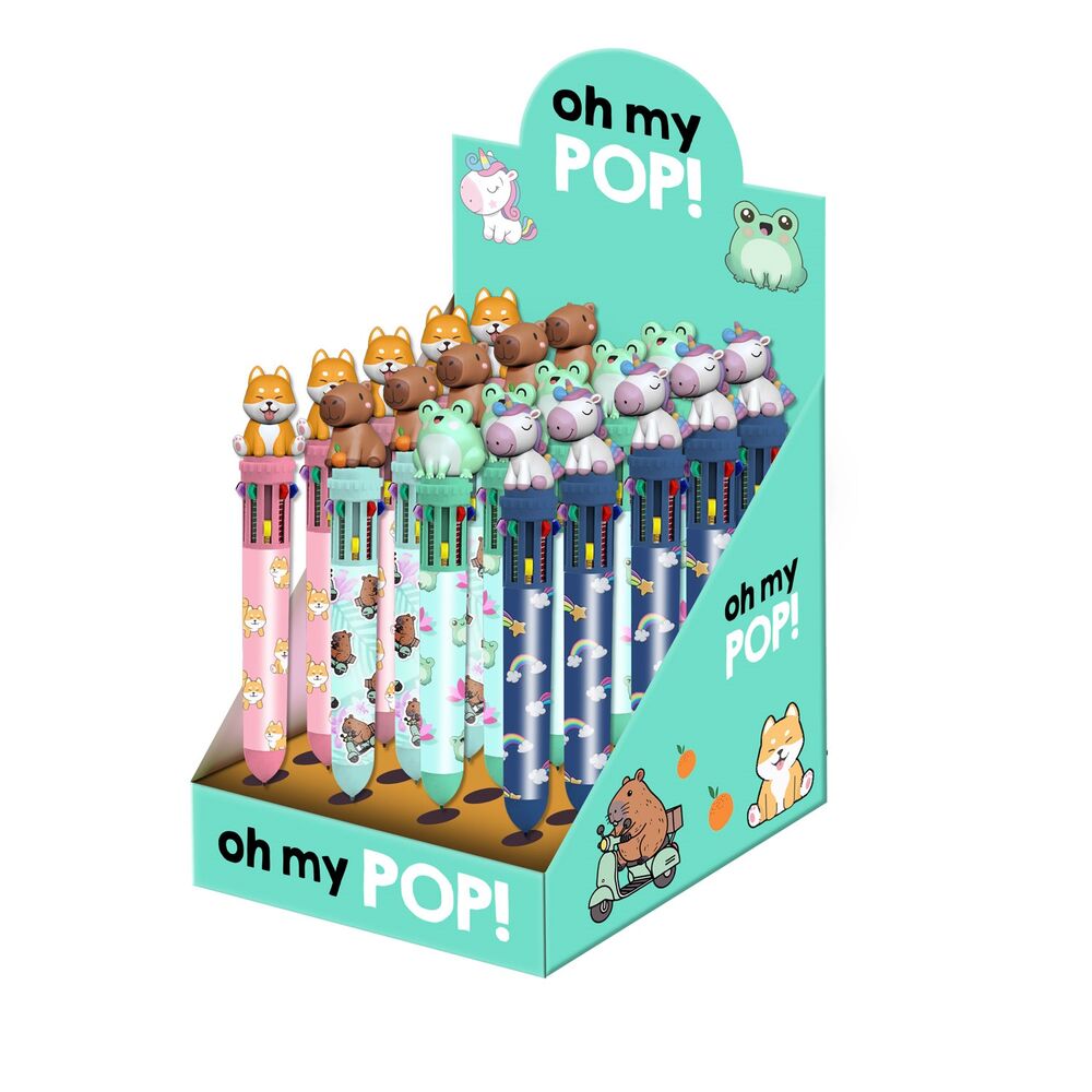 Oh My Pop! Stylo assorti 10 couleurs