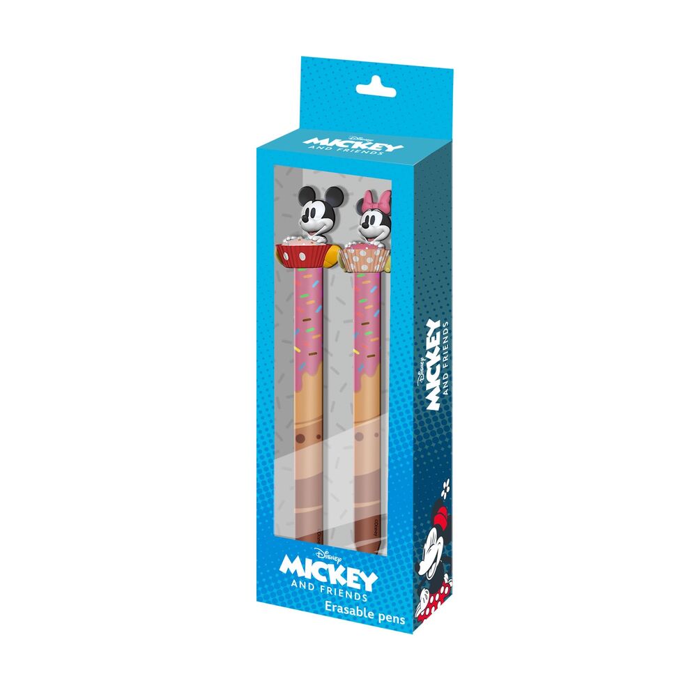 Disney Mickey & Minnie pack 2 erasable pens