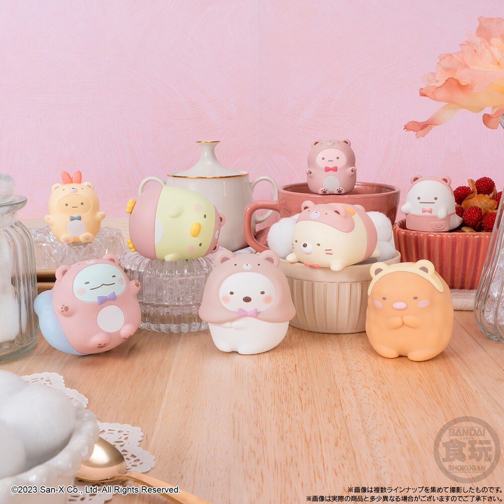 Figurines assorties Sumikko Gurashi Friends