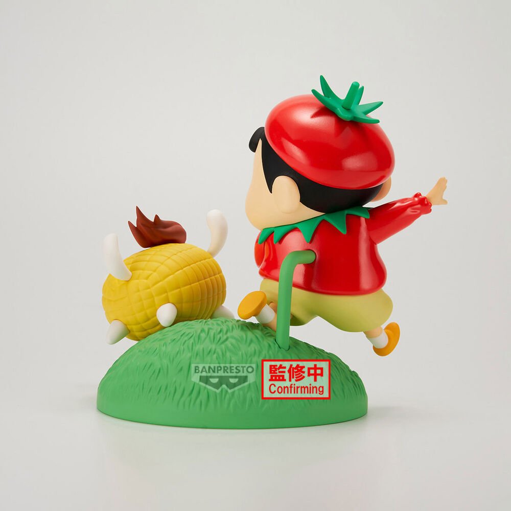 Crayon Shinchan Shinnosuke Vegetable Costume figure 10cm - Nerdscape