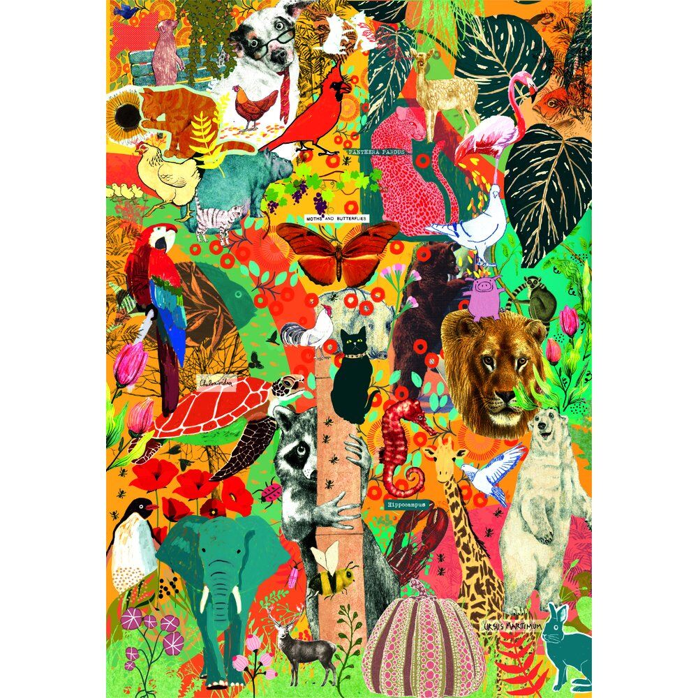 Puzzle Noli spécial Animaux Botanique 1000 pièces