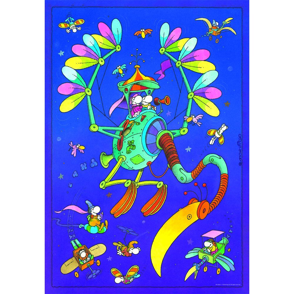 Mordillo Le Voyage, puzzle de 500 pièces