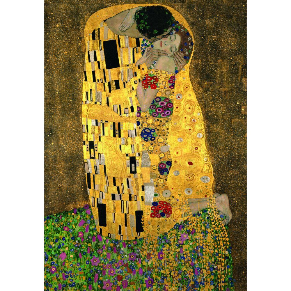 Puzzle de 1000 pièces « Le Baiser » de Klimt, Musée Klimt