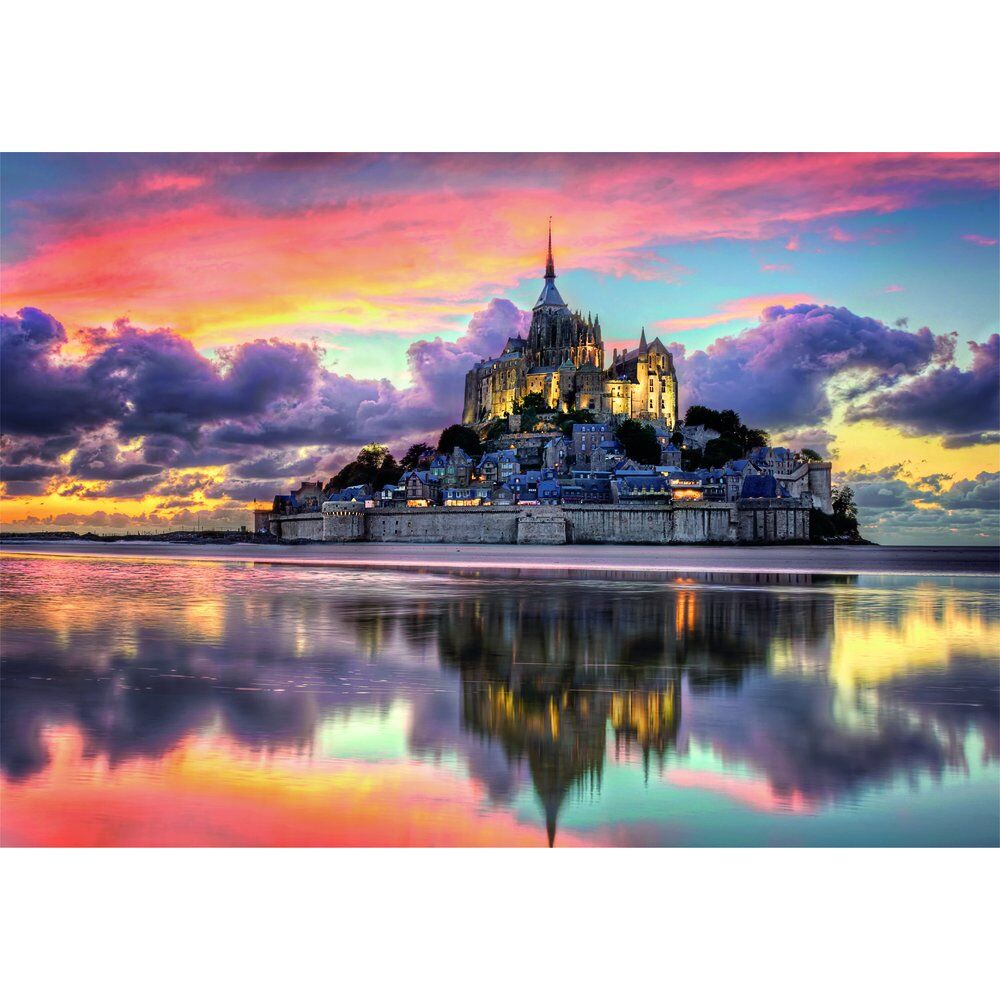 Puzzle Le Magnifique Mont Saint-Michel de haute qualité 1000pcs
