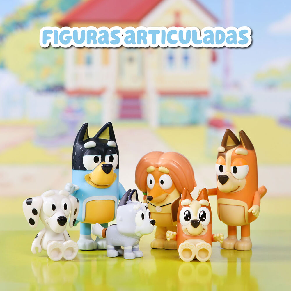 Pack Bluey de 8 figurines