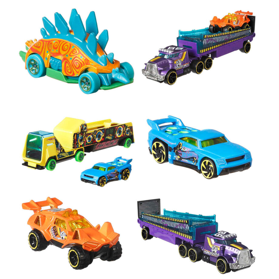Hot Wheels Super Rigs, véhicules assortis