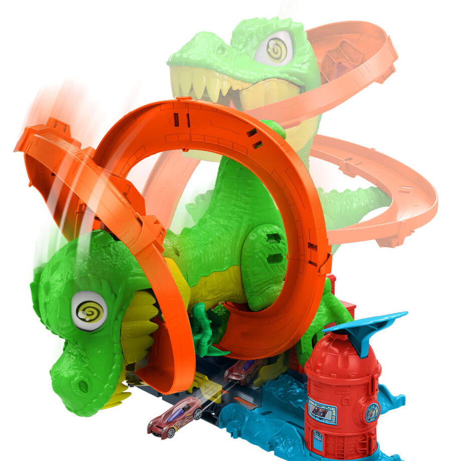 Hot Wheels City T-Rex Blaze Battle