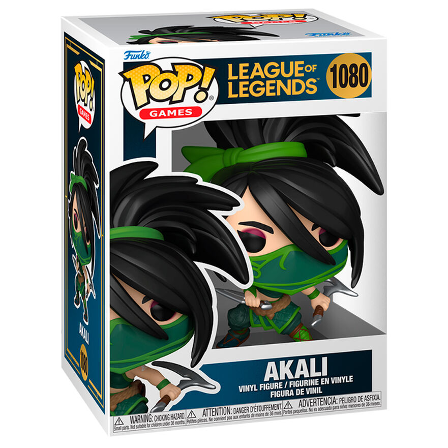 Funko Pop! League of Legends Akali - Figura da Collezione Vinyl