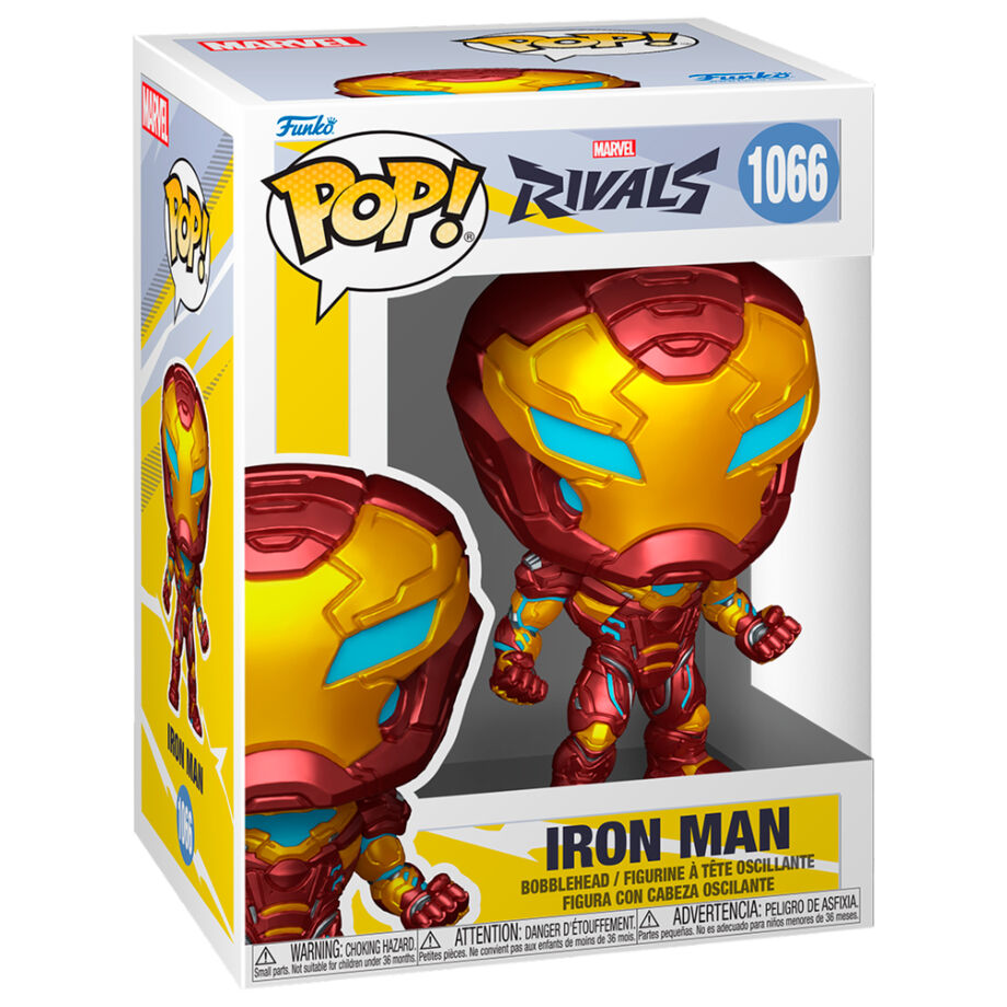 Funko Pop! Marvel Rivals Iron Man - Figura da Collezione Vinyl