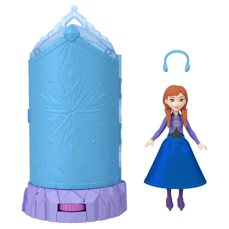 Poupée Disney La Reine des Neiges Château de Glace Spin Surprise assortie