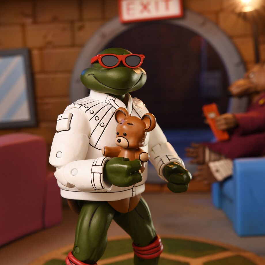 Ninja Turtles Leonardo e Raphael Punk - Figura da Collezione 18cm - Nerdscape